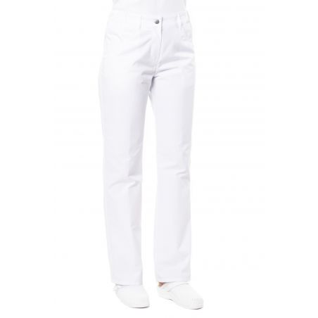 Pantalon blanc serveuse