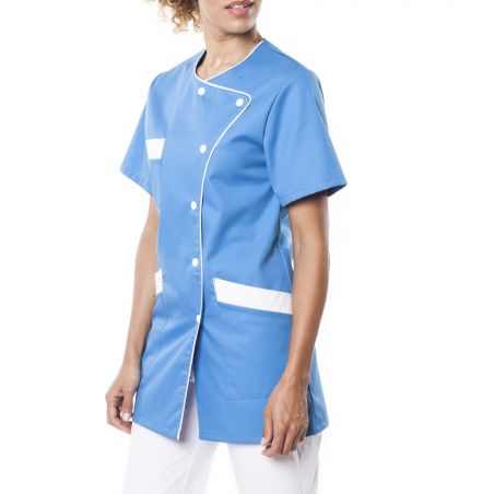 Tunique médicale femme tagia bleu