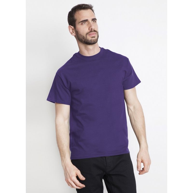 Tee shirt de travail 100% coton violet