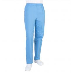 Pantalon médical mixte pliki bleu turquoise